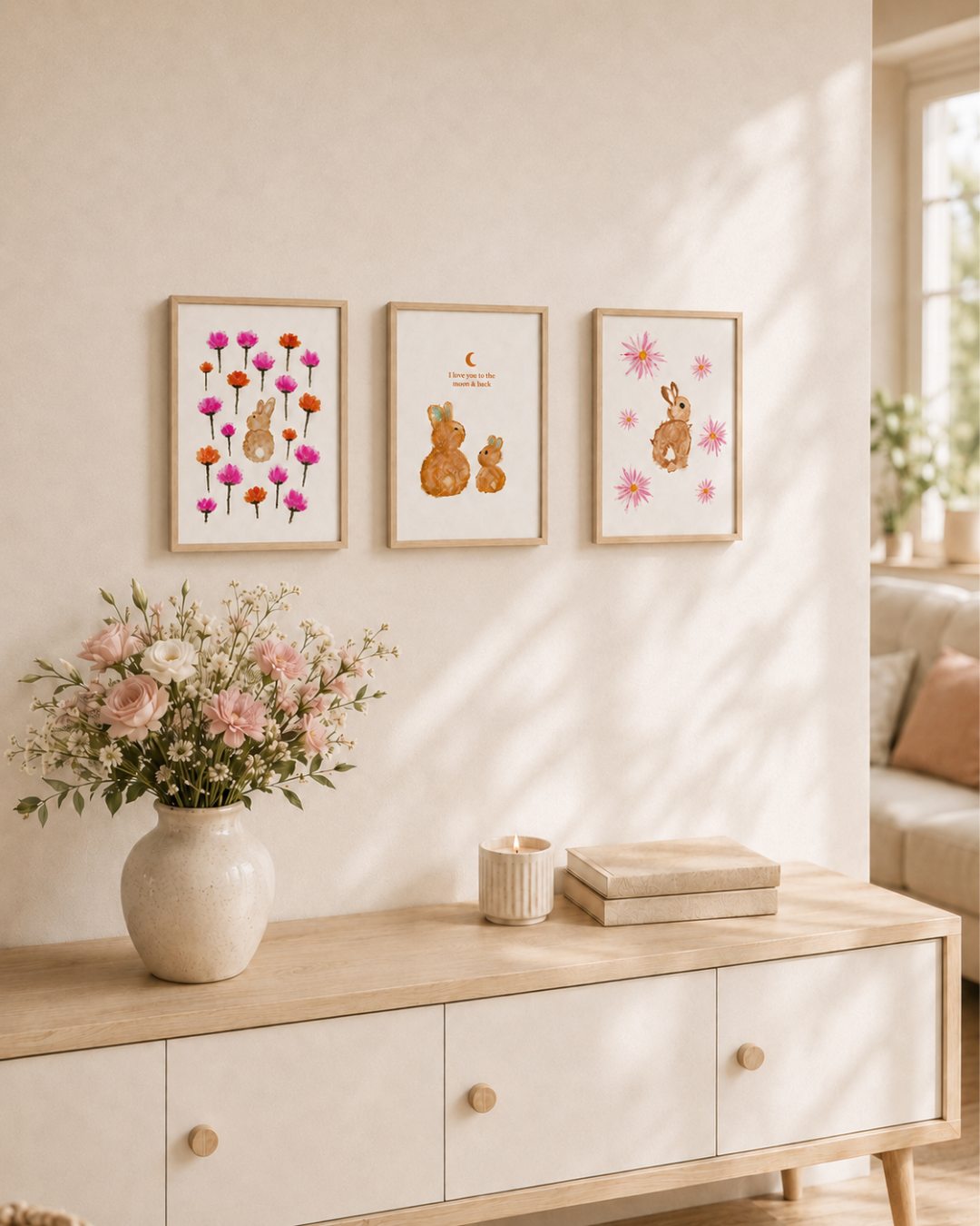 Sonny Bunny A4 Print Bundle — Set of 3