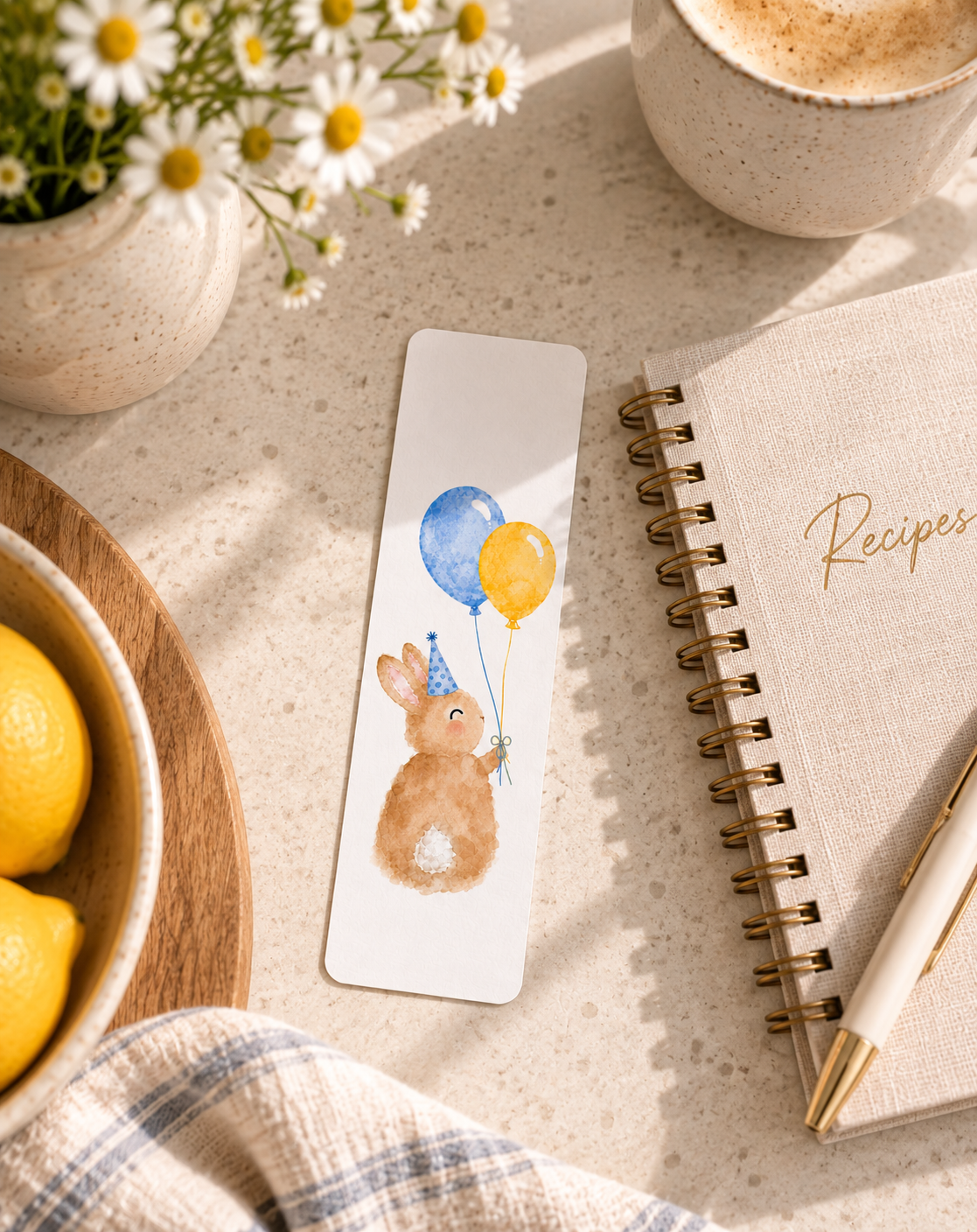 Sonny Bunny Party Bookmark