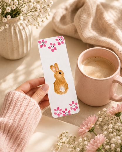 Sonny Bunny Pink Twin Bookmark