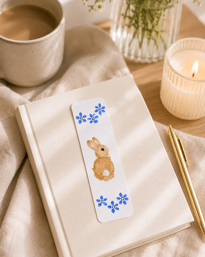 Sonny Bunny Blue Twin Bookmark