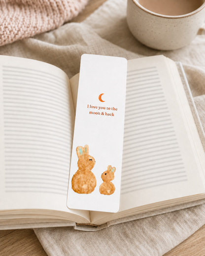 I Love You To The Moon & Back Bookmark