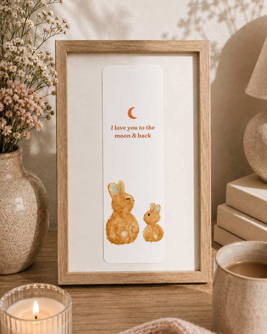 I Love You To The Moon & Back Bookmark