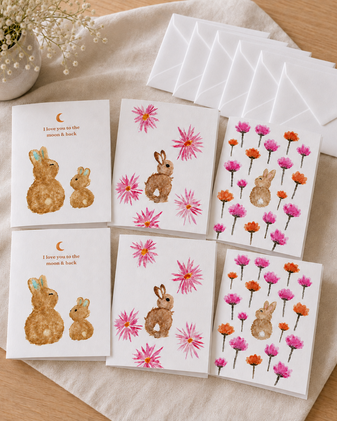 Sonny Bunny Note Card Bundle