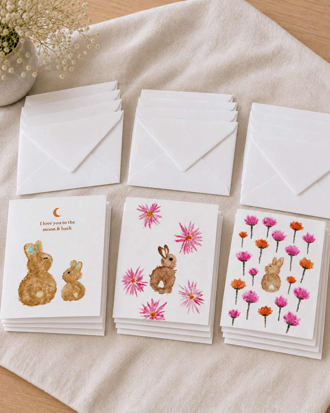 Sonny Bunny Note Card Bundle