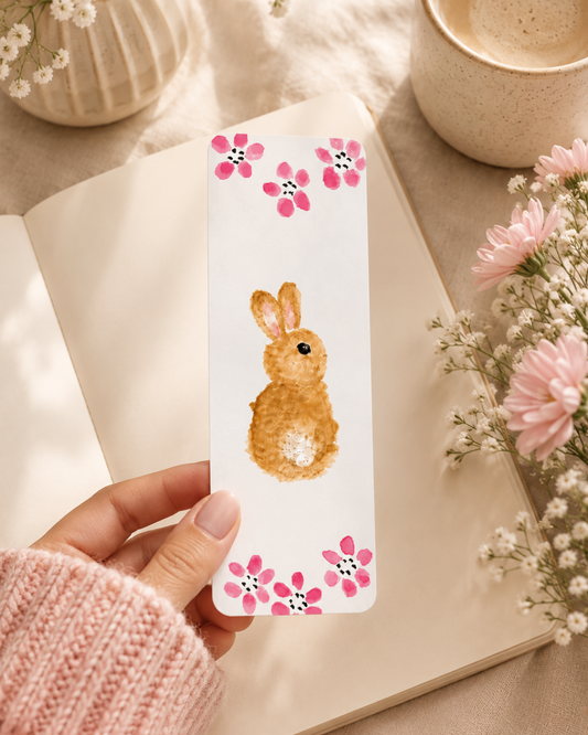 Sonny Bunny Pink Twin Bookmark