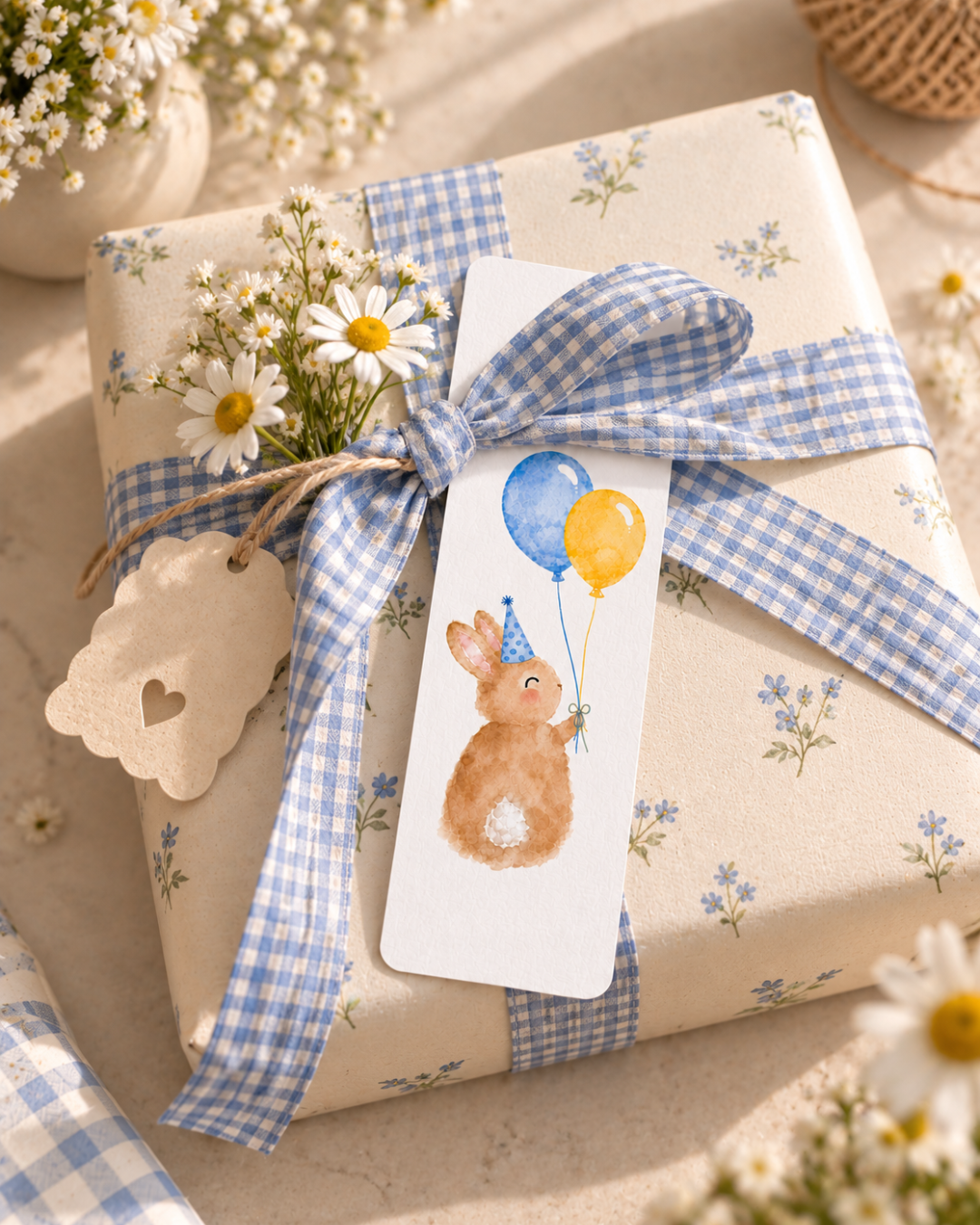 Sonny Bunny Party Bookmark