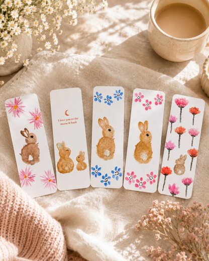 Sonny Bunny Bookmark Bundle — Set of 5